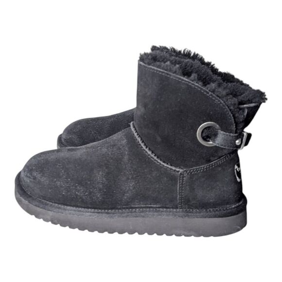 KOOLABURRA Remley Mini Black Winter Boot Size 6 - Picture 3 of 10